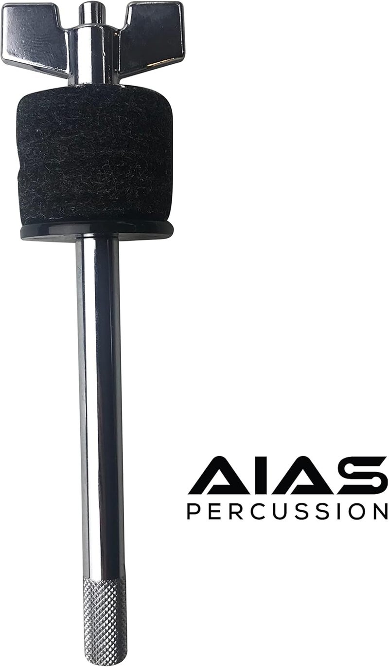 AIAS 6" Cymbal Stacker – 8mm Thread Drum Cymbal Extension for Splash, Bell & FX Cymbals, Tool-Free, Space-Saving Add-On for Drum Kits - Image 2